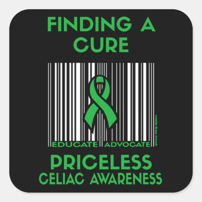 No tiene precio... Pegatina de la plaza Celiac (Anverso)