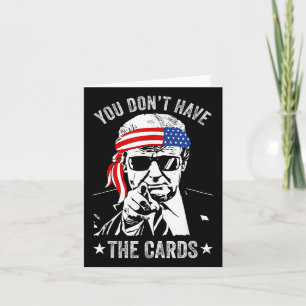 No tienes las tarjetas de Trump Zelensky