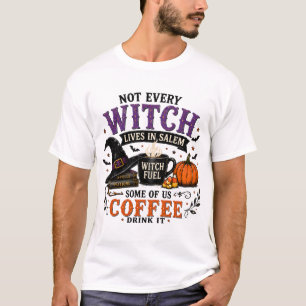 No toda bruja vive en Salem Camiseta Witch Fuel