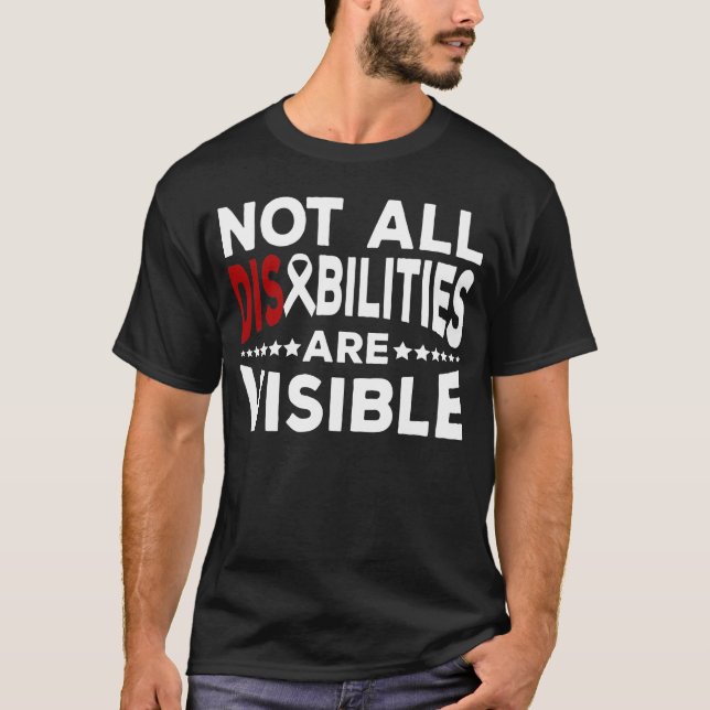 No todas las discapacidades son camisetas visibles (Anverso)
