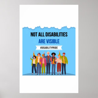 No todas las discapacidades son Posters de imágene