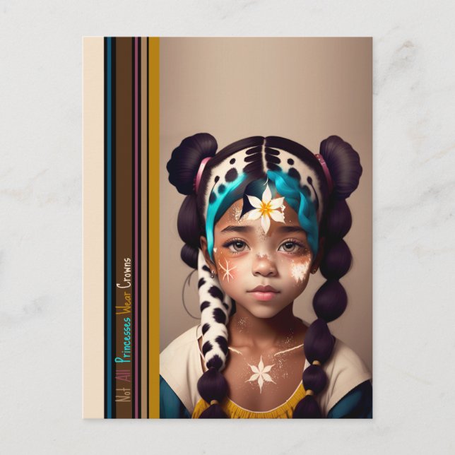 No todas las princesas usan coronas - postal "Deli (Anverso)