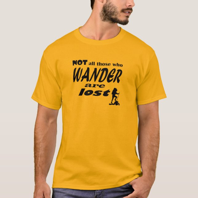 No todo el los que Wander es la camiseta de Lost (Anverso)