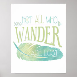 No Todos Los Que Despertan Son Posters Perdidos