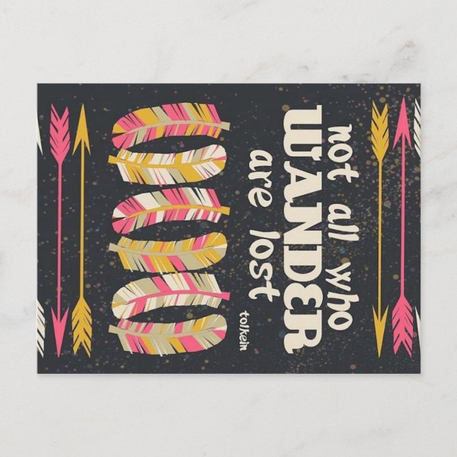 No todos los que pierden son postal perdidos (Anverso)