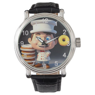 No toque mis donuts, reloj de pulsera