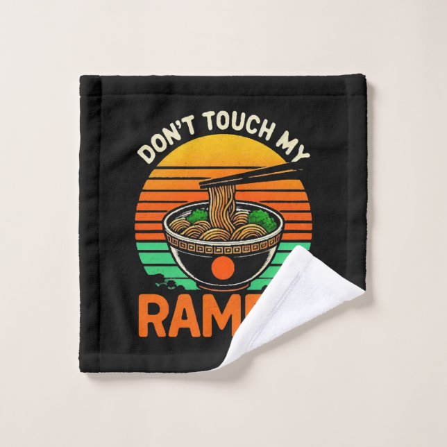 No Toques Amante De Ramen (Toallita)