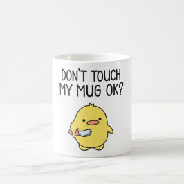 No Toques Mi Taza – Taza De Café Divertida Y Linda