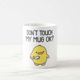 No Toques Mi Taza – Taza De Café Divertida Y Linda
