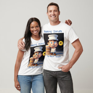 No toques mis donuts, camiseta unisex