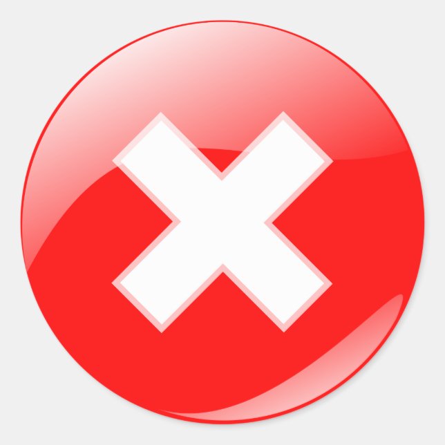 No toques Pegatina de redondeo (Anverso)