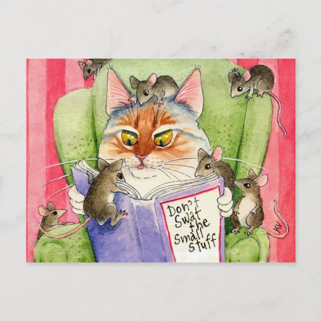 No trague la postal de cosas pequeñas (Anverso)