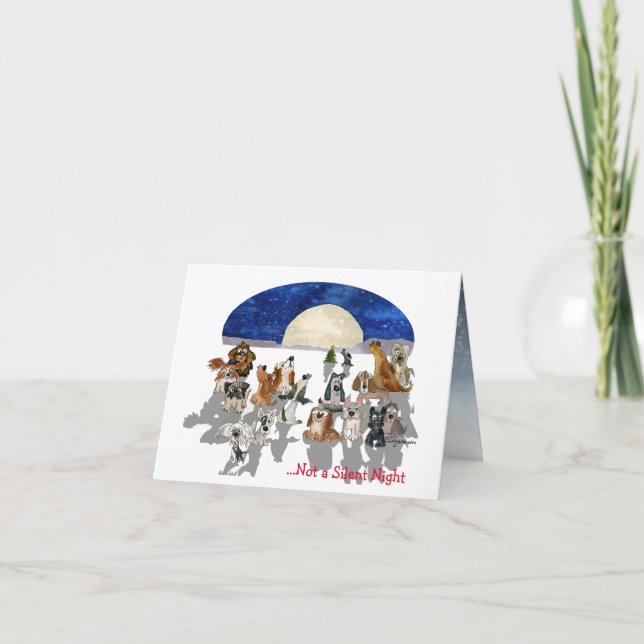 No... una tarjeta de Personalizado de Navidades de (Anverso)