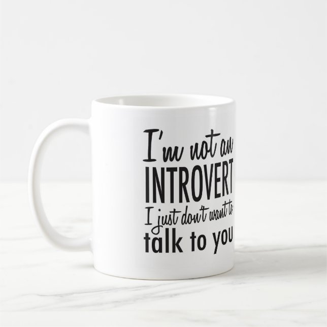 No una taza introvertida (Izquierda)