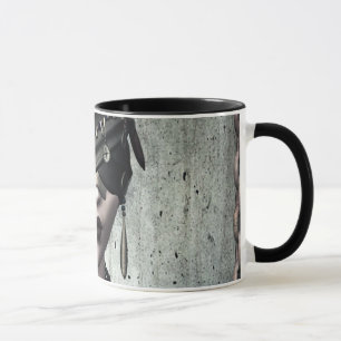 No vea ninguna taza gótica malvada del arte