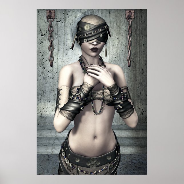 No ver Poster de arte gótico malo (Frente)