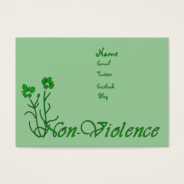 No violencia (Frente)