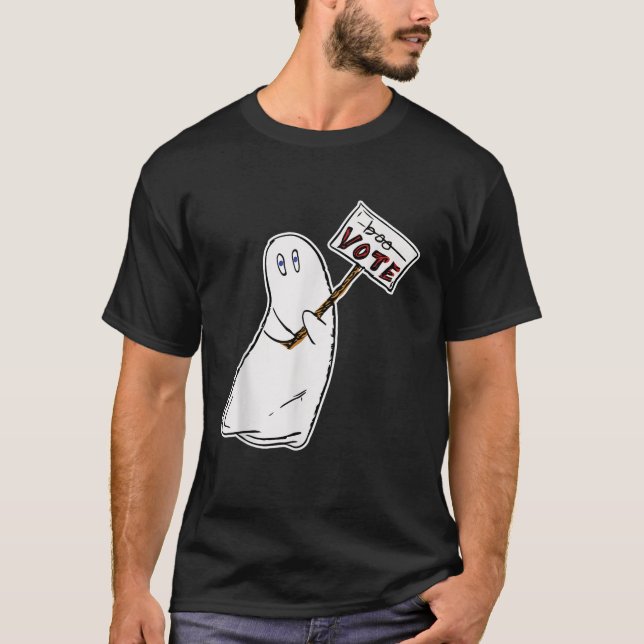 No voten a favor de la divertida camiseta de votac (Anverso)