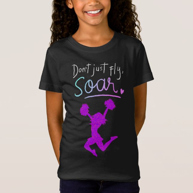 ¡No vueles, Soar! Chicas animan la camiseta (Anverso)