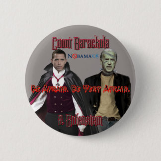 Nobama Halloween-Barackula y botón de Biden