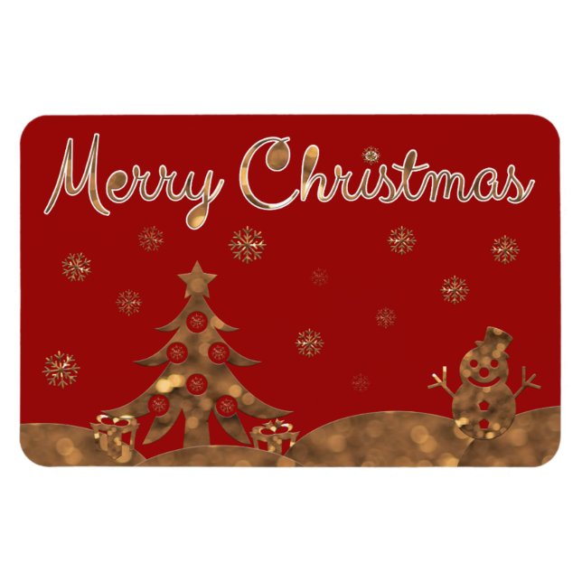 ¡Noble imán navideño! (Horizontal)