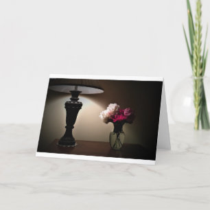 Noche brillante, tarjeta