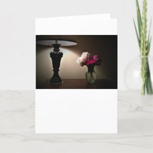 Noche brillante, tarjeta