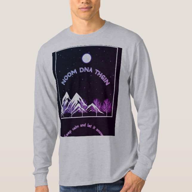 Noche de camisetas y luna (Anverso)