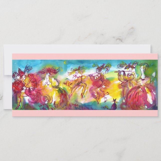 NOCHE DE CARNAVAL, Máscara de Mardi Gras, Baile, M (Anverso)