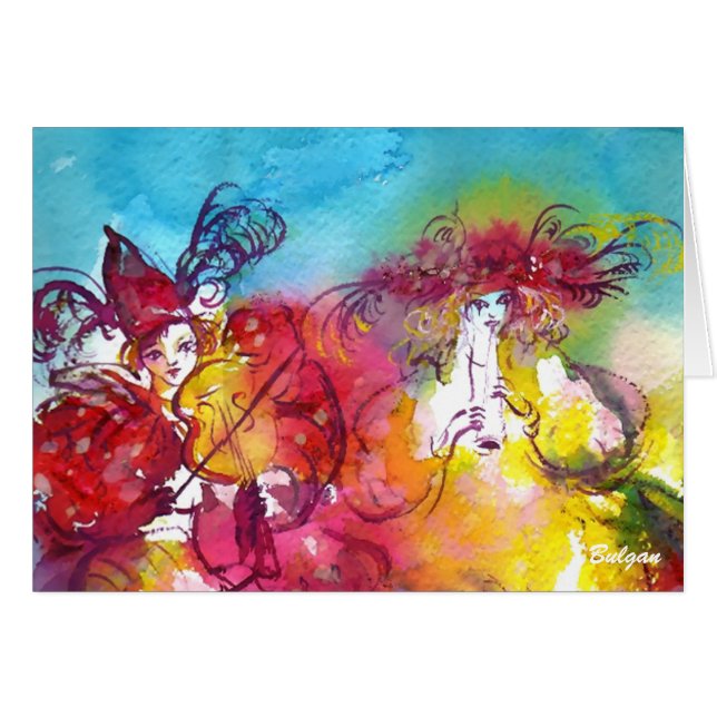 NOCHE DE CARNAVAL / Mascarada veneciana, música de (Anverso (Horizontal))