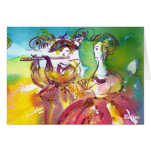 NOCHE DE CARNAVAL / Mascarada veneciana, música de (Anverso (Horizontal))