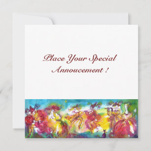 NOCHE DE CARNAVAL, Masqureade del Mardi Gras, Danz