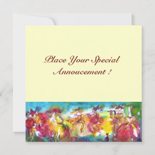 NOCHE DE CARNAVAL, Masqureade del Mardi Gras, Danz