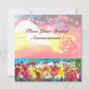 NOCHE DE CARNAVAL, Masqureade del Mardi Gras, Danz