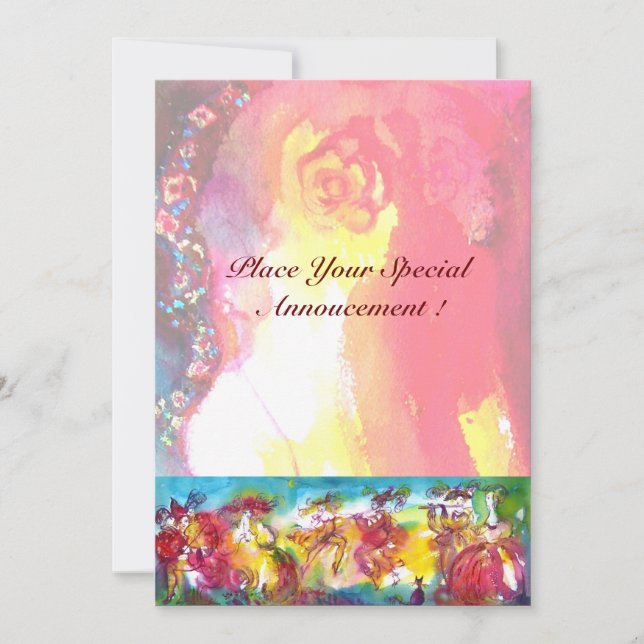 NOCHE DE CARNAVAL, Masqureade del Mardi Gras, Danz (Anverso)