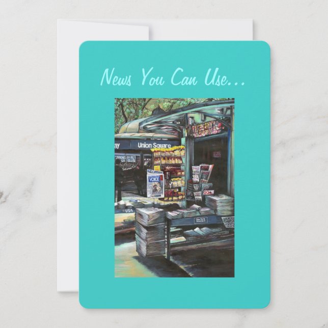 Noche de crisocolia, Union Square, NYC (Anverso)