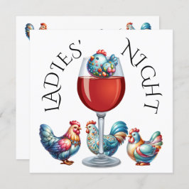 NOCHE DE DAMAS, etc. Invitación