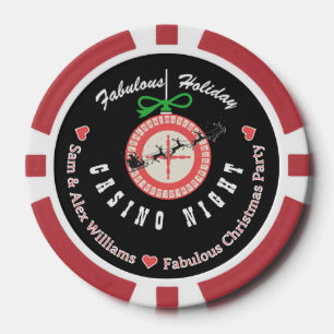 Noche de fiesta de póquer blackjack del casino Hol