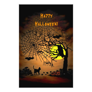 Noche de Halloween, ¡Feliz Halloween! Flyer