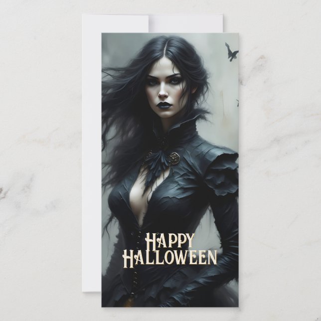 Noche de Halloween Gótica de Misterio (Anverso)