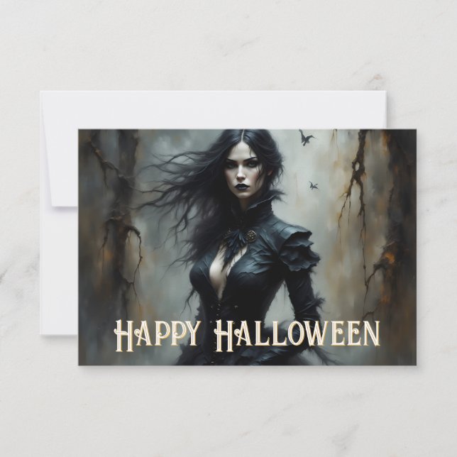 Noche de Halloween Gótica de Misterio (Anverso)