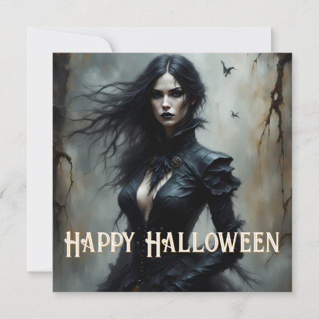 Noche de Halloween Gótica de Misterio (Anverso)
