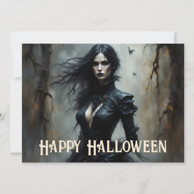 Noche de Halloween Gótica de Misterio (Anverso)