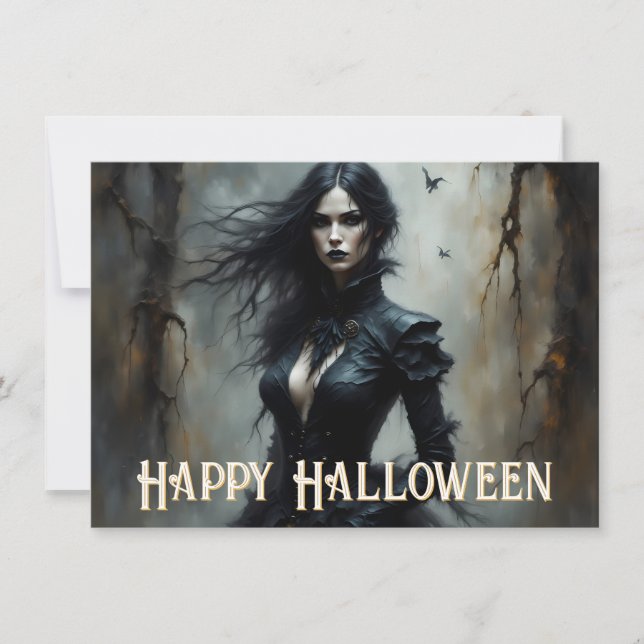 Noche de Halloween Gótica de Misterio (Anverso)