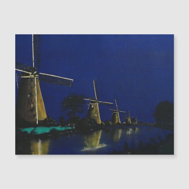 Noche de Kinderdijk (Anverso)