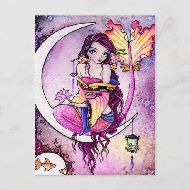 Noche de Linterna - Tarjeta Postal (Anverso)