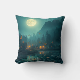 Noche de mariposa y almohada del recinto de la isl