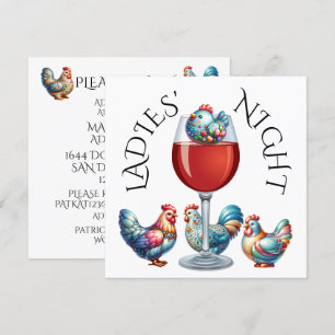 NOCHE DE MUJERES, etc. Invitación