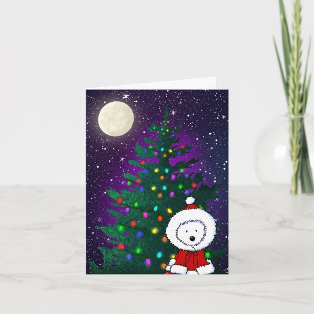 Noche de Navidad de Westie (Anverso)