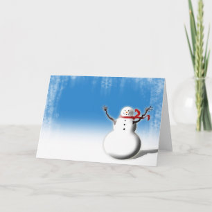 Noche de Navidad en blanco para Navidades de Snowm